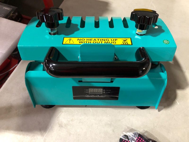 Photo 1 of ***UNTESTED - MISSING PARTS - SEE NOTES***
Easydiy 110 V Portable Tumbler Heat Press