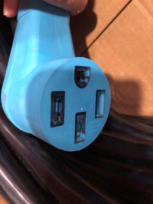 Photo 1 of ***UNTESTED***
CircleCord 50 Amp 50 Feet RV/EV Extension Cord, Heavy Duty