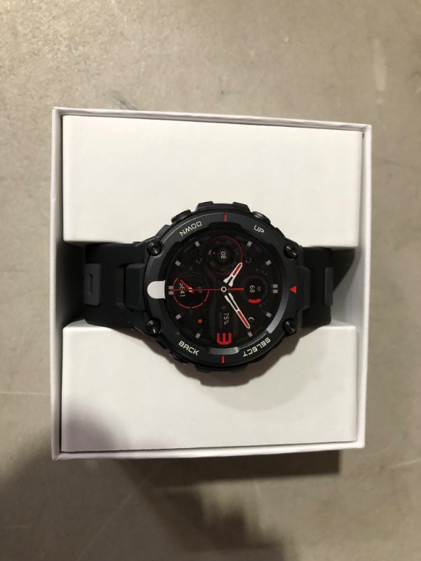 Photo 2 of ***UNTESTED***
Amazfit T-Rex Pro Smart Watch, Rugged, Black