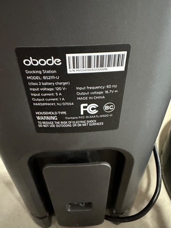 Photo 6 of **PARTS ONLY** OBODE Robot Vacuum and mop Combo, 4000Pa Suction, LDS Navigation, Self Emptying and Intelligent Mop Lifting