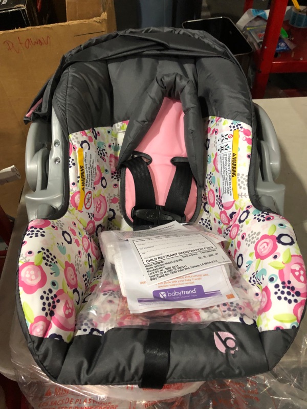 Photo 4 of **SEE NOTES**
Baby Trend Skyview Travel System, Flora, 1 Count (Pack of 1)
