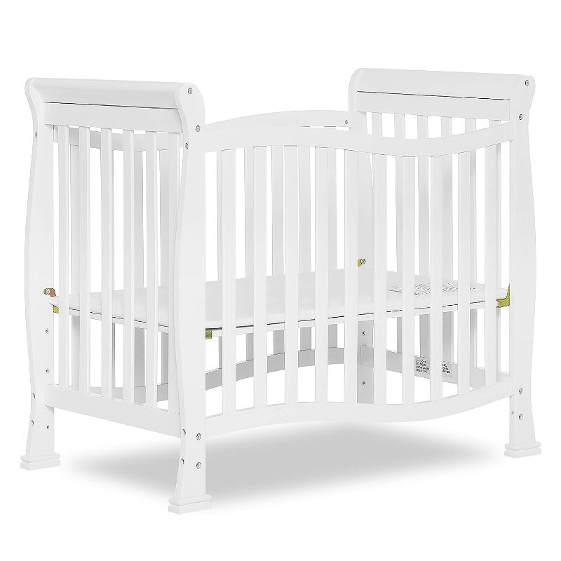 Photo 1 of **SEE NOTES**
Dream On Me Violet 4-In-1 Convertible Mini Crib In White, Greenguard Gold Certified, JPMA Certified, 3 Position Mattress Height Settings, Non-Toxic Finish
