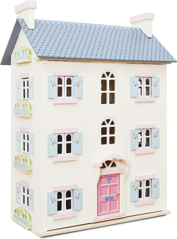 Photo 1 of **SEE NOTES**
Le Toy Van - Gorgeous Cherry Tree Hall Large Wooden Doll House | Girls or Boys 4 Storey Wooden Dolls House Play Set | Great As A Gift | Suitable for Ages 3+
