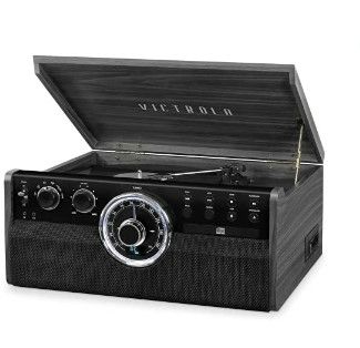 Photo 1 of Victrola Mid Century 6-in-1 Bluetooth Record Player 