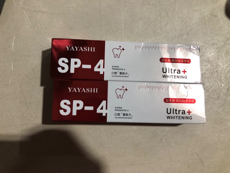 Photo 2 of (Bundle of 4) Yayashi SP-4 Whitening Toothpaste