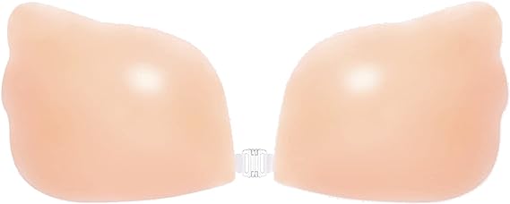 Photo 1 of (Bundle of 2) Sticky Bra for Women Silicone Adhesive