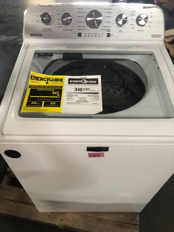 Photo 1 of **USED, TESTED POWERS ON*  MAYTAG TOP LOAD WASHER WITH EXTRA POWER - 4.8 CU. FT.