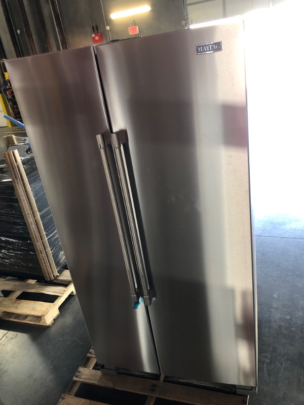 Photo 2 of 36-INCH WIDE SIDE-BY-SIDE REFRIGERATOR - 25 CU. FT.