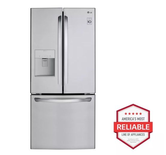 Photo 1 of LG 22 cu. ft. French Door Refrigerator