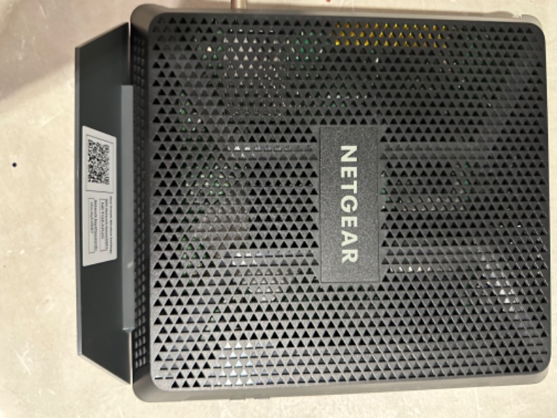 Photo 5 of MISSING POWER SUPPLY*****
NETGEAR Nighthawk Cable Modem WiFi Router Combo C7000