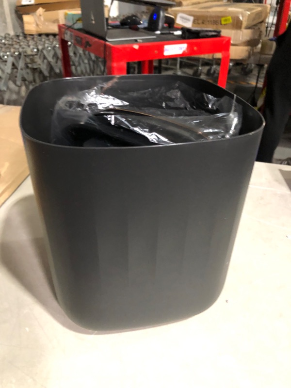 Photo 5 of ***NON-FUNCTIONAL*** Sooyee 20L Touchless Trash Can with Lid,5.3 Gallon Bathroom Trash Can, (12 PCS),Black