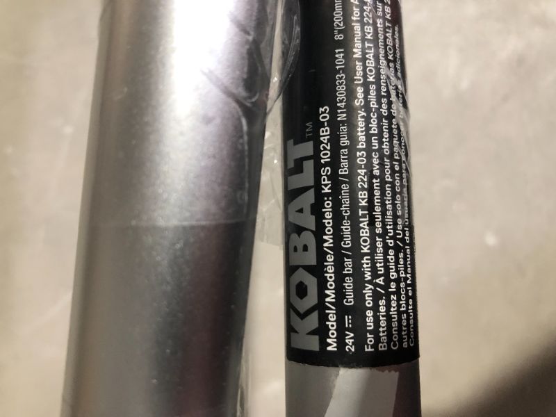 Photo 1 of ***NONFUNCTIONAL - BLADE AND BATTERY MISSING - SEE NOTES***
Kobalt 24-volt 8-in Cordless Electric Pole Saw (Bare Tool)