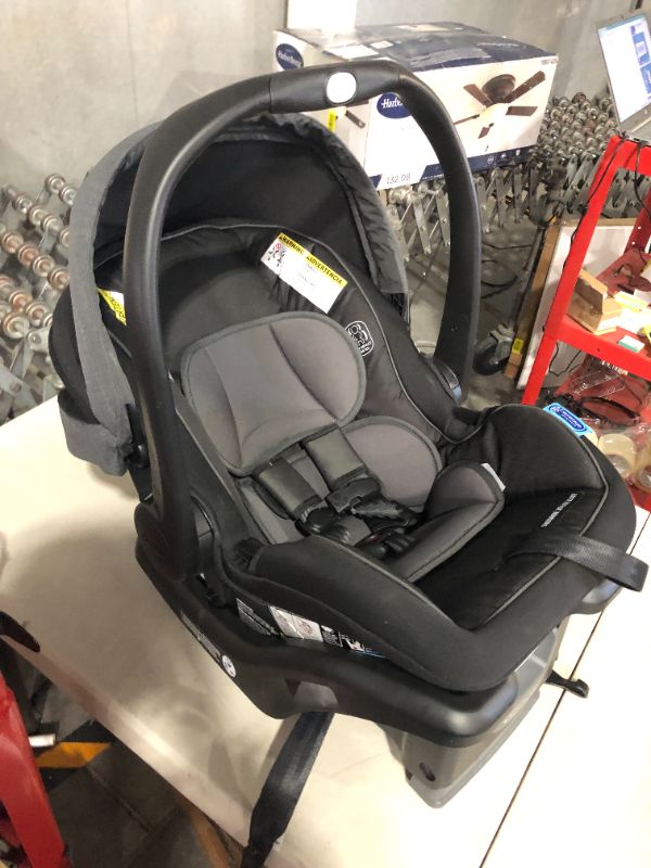Photo 3 of *COLOR MAY VARY*Graco Modes Nest Travel System, Includes Baby Stroller with Height Adjustable Reversible Seat, Pram Mode, Lightweight Aluminum Frame and SnugRide 35 Lite Elite Infant Car Seat, Bayfield Nest Bayfield