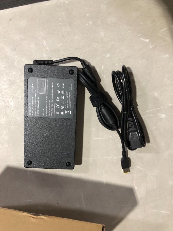 Photo 2 of New Legion 5 Charger,230W AC Adapter for Lenovo Legion 5 7 5P C7 S7 Y540 Y545 Y740 Y730 Y900 Y910 Y920 Y7000 4X20E75111 GX20L29347 ADL230NDC3A ADL230NLC3A Thinkpad P73 P53 P72 P52 P71 P51 P70 Lenovo Legion Charger