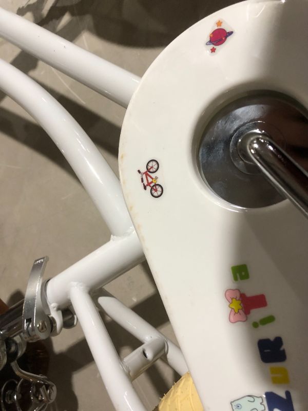 Photo 1 of ***USED - MISSING PARTS - SEE NOTES***
Petimini Girls Bike with Basket for 2-12 Years Old Kids, 16 Inch Wheels