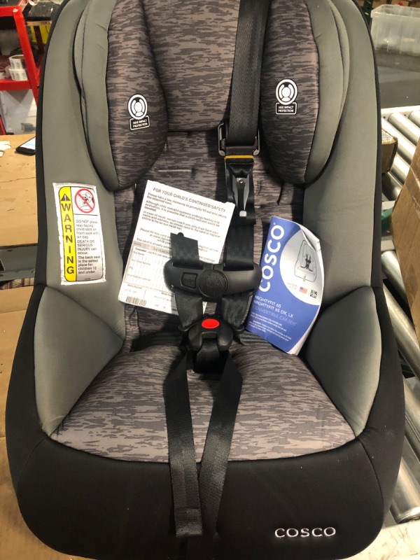 Photo 2 of Cosco Mighty Fit 65 DX Convertible Car Seat (Heather Onyx Gray)