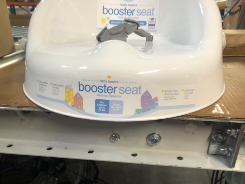 Photo 2 of *LIKE NEW WITH TAGS*Regalo Baby Basics™ Booster Seat, White,