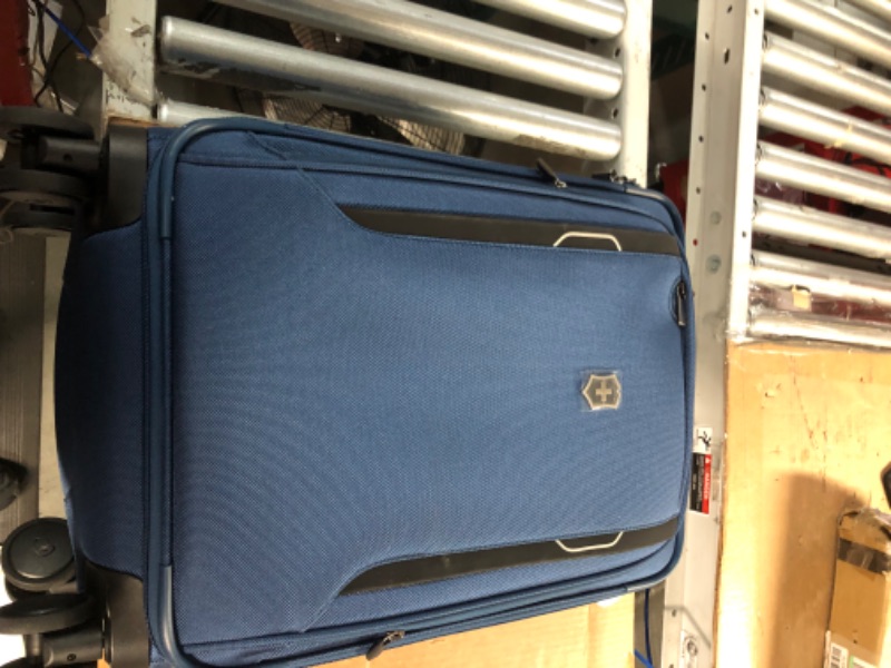 Photo 2 of *LIKE NEW* Victorinox Werks Traveler 6.0 Frequent Flyer Softside Expandable Carry-On Blue