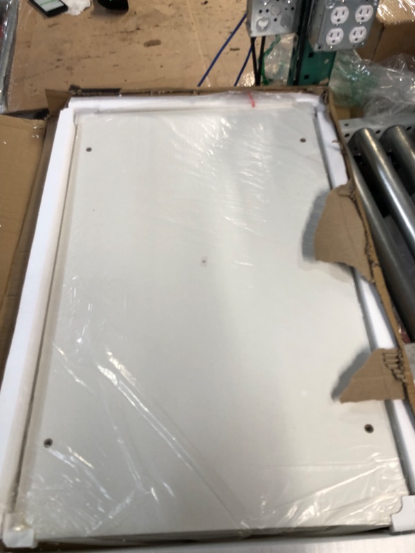 Photo 1 of *TABLE IS ALL WHITE* ODK Computer Writing Desk,White TABLE + Gold Leg 39 inch