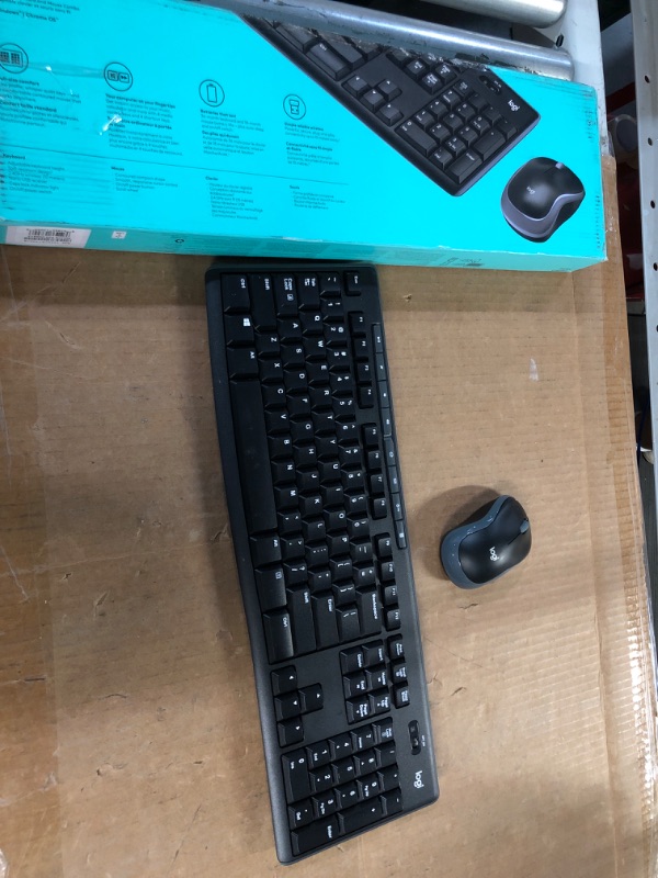 Photo 2 of Logitech MK270 Wireless Keyboard And Mouse Combo For Windows, 2.4 GHz Wireless, Compact Mouse