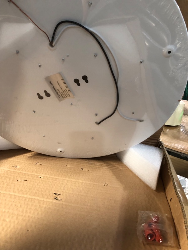 Photo 1 of 12 Inch LED Flush Mount Ceiling Light Fixture