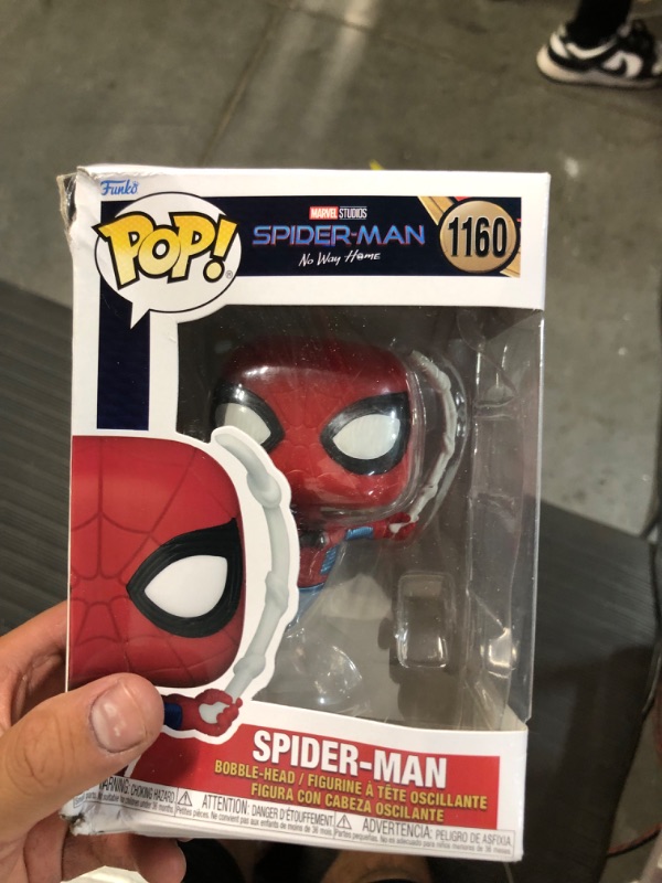 Photo 4 of Funko Pop! Marvel: Spider-Man: No Way Home - Spider-Man in Finale Suit Toy - Spider-Man