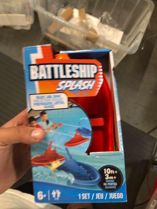 Photo 5 of Hasbro Battleship Splash Game – Backyard Water Toys for Outdoor Summer Fun