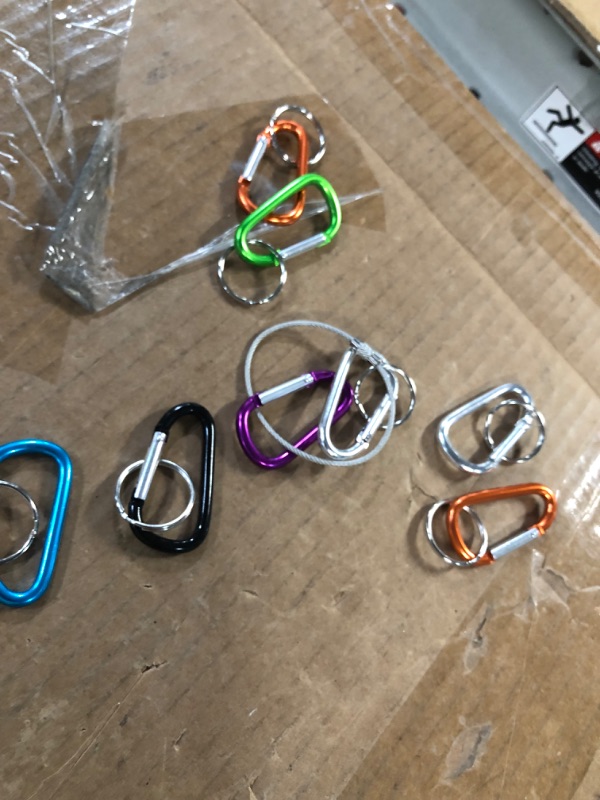 Photo 1 of 2 pack HY-KO PROD SM C-Clip Key Ring (KC125)
