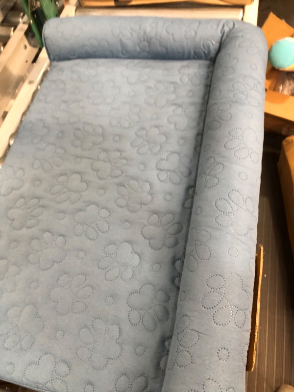 Photo 3 of **SEE NOTES**
 Casa Paw Orthopedic Dog Beds for Extra Large Dogs, Waterproof Dog Beds XLarge, Memory Foam Dog Couch Bed, Comfy Bolster Pet Bed with Removable Washable Cover, Nonskid Bottom (X-Large, Grey) U-shaped Bolster X-Large (30" x 20" x 3") 