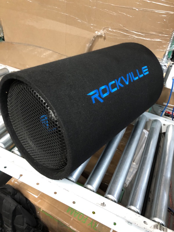 Photo 2 of Rockville 12" 600w Powered Subwoofer Bass Tube + Bass Remote