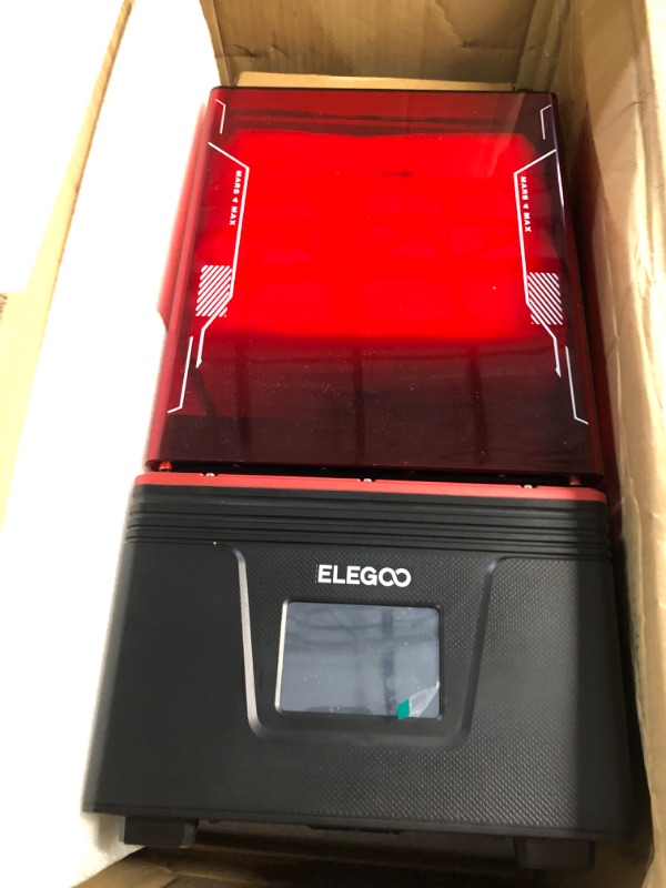 Photo 2 of ELEGOO Mars 4 Max MSLA 3D Printer with 9.1-inch 6K Monochrome LCD, Double Cooling Fans, Multiple Print Modes, Printing Size of 7.71x4.81x5.9 in³