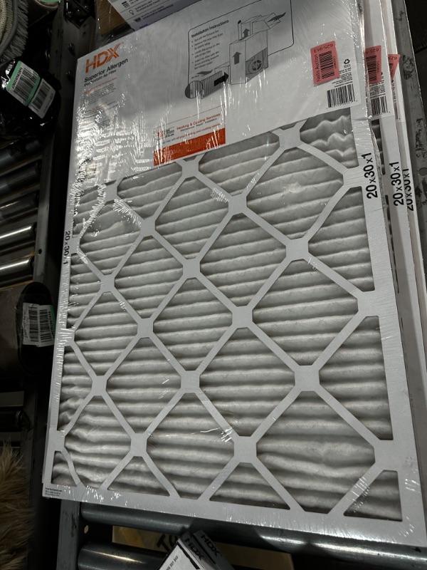 Photo 1 of 20 in. x 30 in. x 1 in. Superior Pleated Air Filter FPR 9