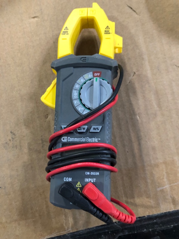 Photo 1 of 600A AC Digital Clamp Meter
