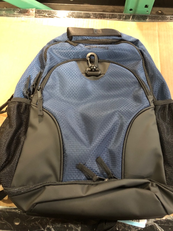 Photo 2 of *COLOR IS BLUE*Amazon Basics Sport Laptop Backpack - BLUE