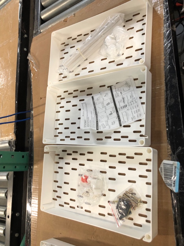 Photo 1 of *STOCK PHOTO FOR REFERENCE*AVLA 3 Pack Stackable Plastic Storage Basket
