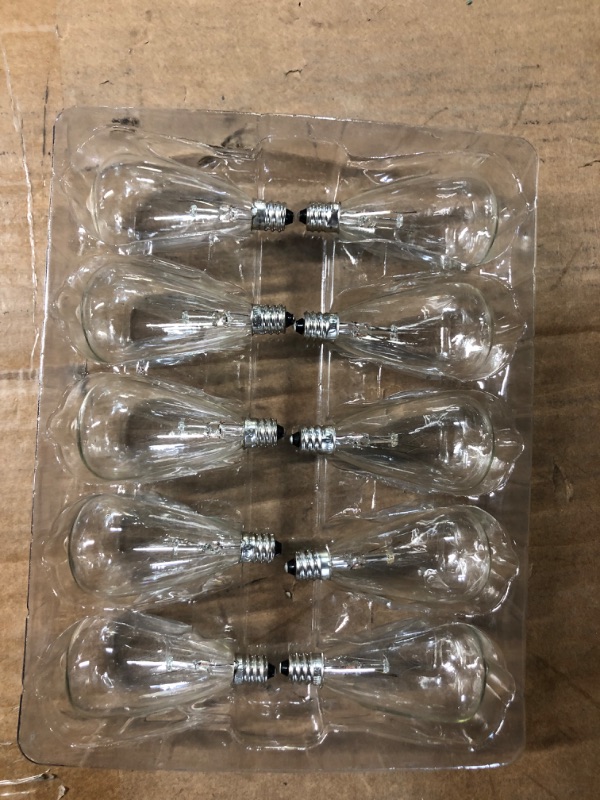 Photo 2 of ?10 Pack Edison Light Bulbs Replacement