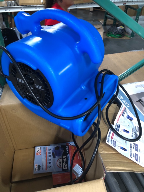 Photo 2 of Lasko Products B-Air 3 Speed Air Mover, 115 Volt [stock img similar]