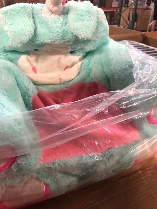 Photo 2 of Animal Adventure | Sweet Seats | Teal Unicorn | Soft Plush Children's Chair