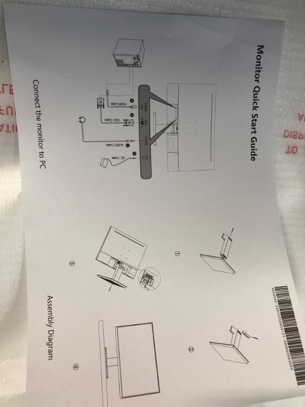 Photo 3 of KOORUI 27 Inch FHD Monitor, Computer Monitors Full HD(1920 x 1080p), Frameless 27" 75Hz IPS