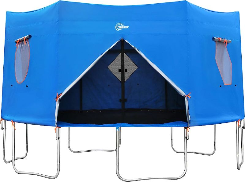 Photo 1 of (Tent Only)15FT Trampoline Tent, Fits for 6 Straight Pole Round Trampoline, 