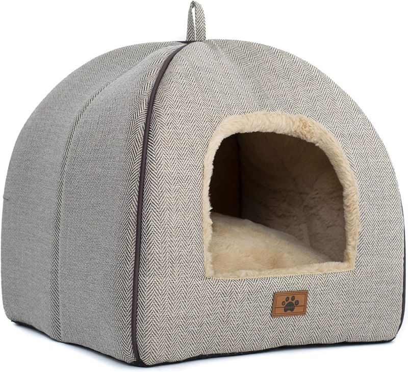 Photo 1 of 
WINDRACING Cat Bed for Indoor Cats - Cat House Tent
