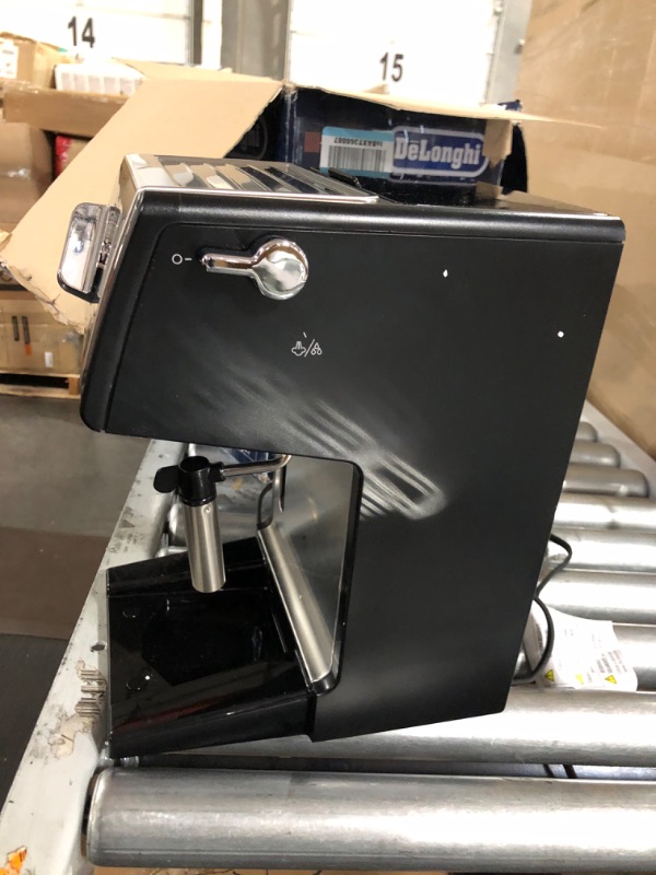 Photo 3 of **MISSING PARTS**  De'Longhi ECP3420 Bar Pump Espresso and Cappuccino Machine, 15", Black