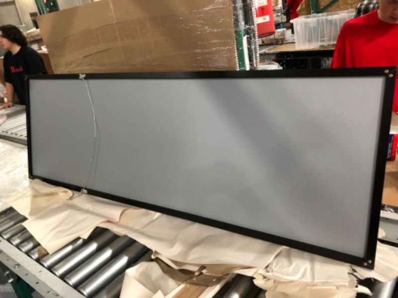 Photo 2 of ****STOCK IMAGE FOR REFERENCE ONLY****
Benjara Rectangular Shape Thin Polystyrene Frame Long Mirror, BLACK