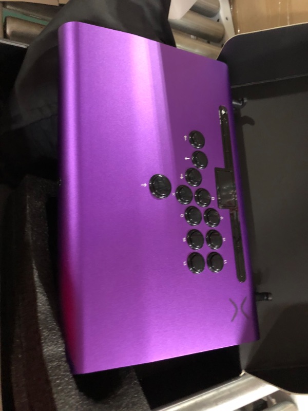Photo 2 of Victrix by PDP Pro FS-12 Arcade Fight Stick for PlayStation 5 - Purple Pro FS-12 Purple
