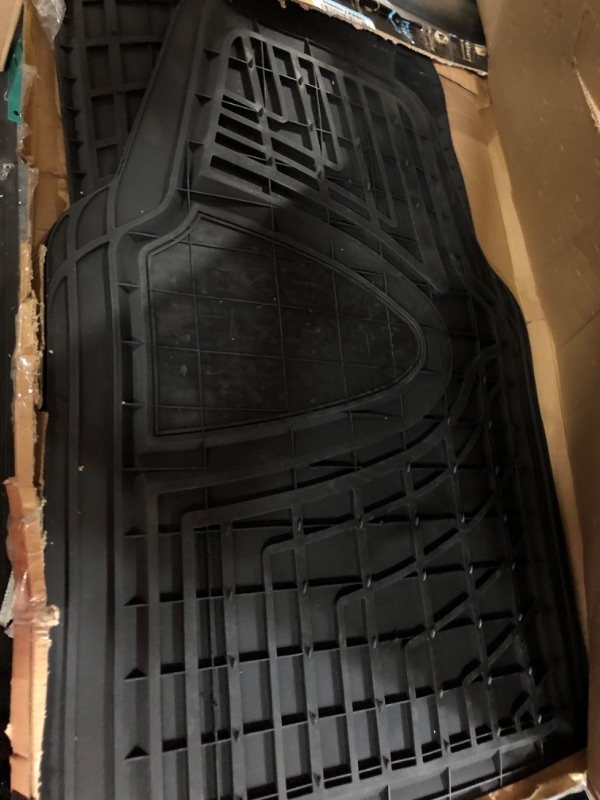 Photo 2 of FH Group Automotive Floor Mats - Heavy-Duty Rubber Floor Mats 