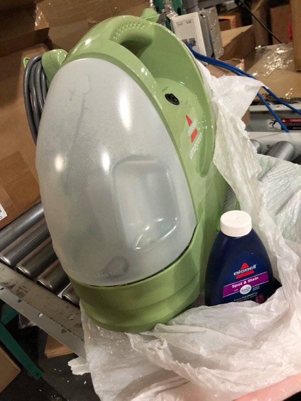 Photo 2 of **WAS UNABLE TO TEST** BISSELL Little Green Multi-Purpose Portable Carpet and Upholstery Cleaner, 1400B