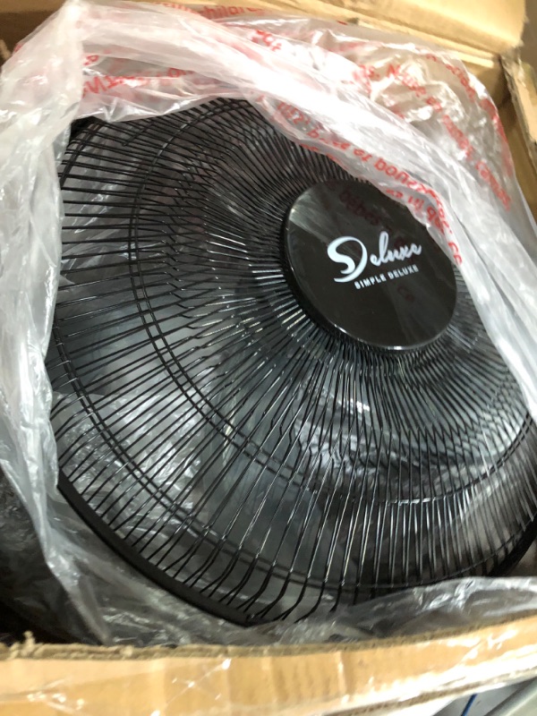 Photo 2 of **WAS NOT ABLE TO TEST**Simple Deluxe Pedestal Stand Fan