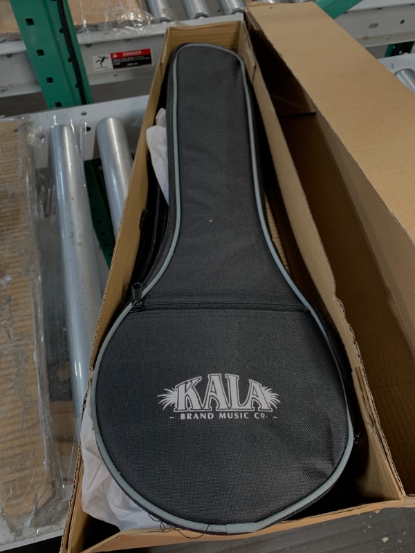 Photo 3 of **SEE NOTES**
Kala Brand Music Co. Natural Mahogany Satin Concert Banjo Ukulele - Banjolele (KA-BNJ-MHG-C)