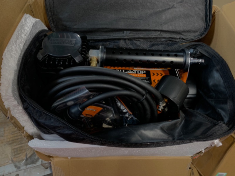 Photo 1 of ALL-TOP Air Compressor Kit, 12V Portable Inflator 6.35CFM, Offroad Air Compressor for Truck Tires,Air Pump for Car Tire, Heavy Duty Air Compressor Max 150PSI for Jeep SUV 4x4 Vehicle RV Tire
