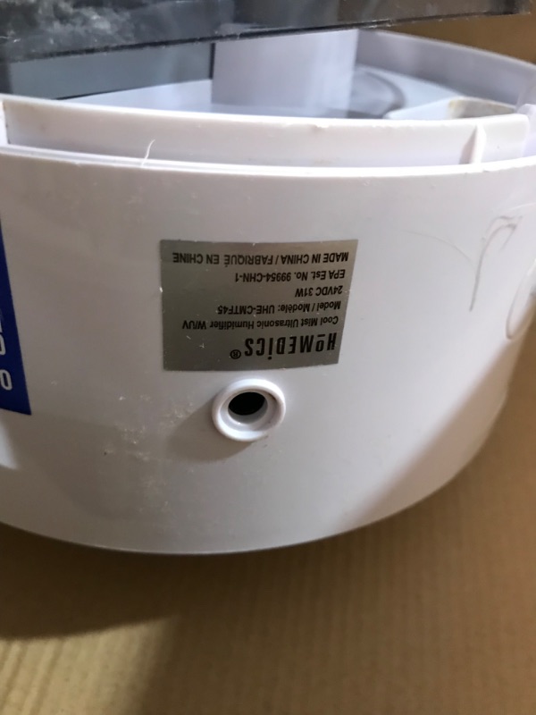 Photo 1 of HoMedics Total Comfort Ultrasonic Humidifier Warm & Cool Mist